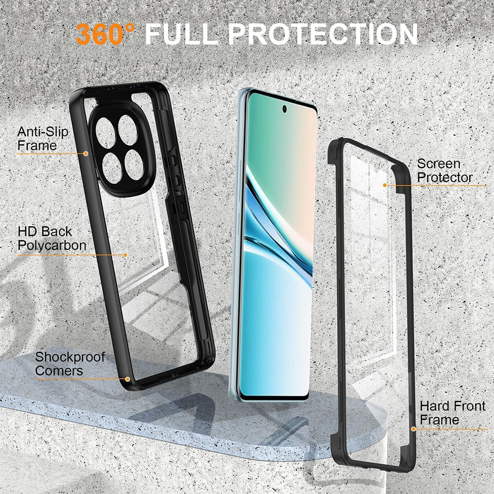 Custodia per Xiaomi Poco M8 / Redmi Note 15 5G, Techsuit, ColorVerse 360, Blu