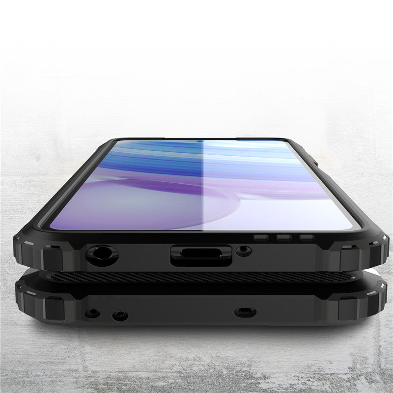 Custodia per Xiaomi Poco X3 Pro / X3 NFC / X3, Techsuit, Hybrid Armor, Nera