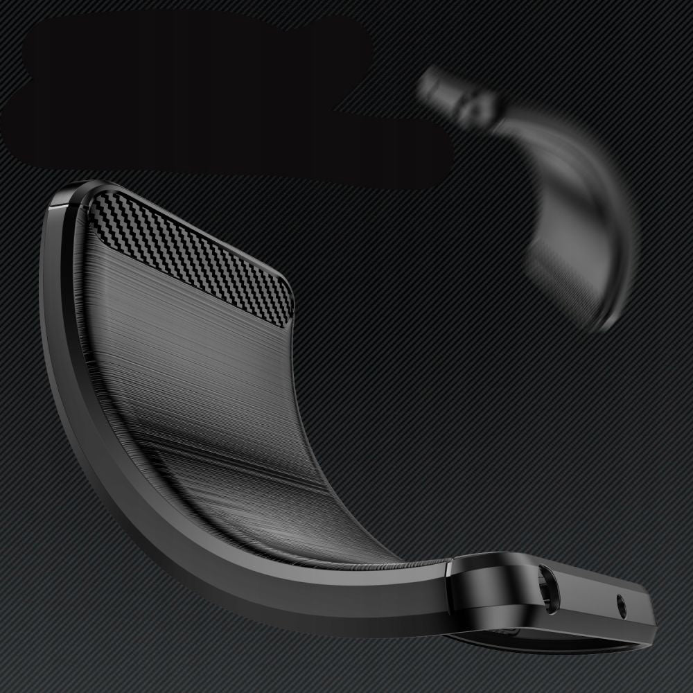 Custodia per Xiaomi Poco X5 / Note 12 5G, Techsuit, Carbonio, Nera
