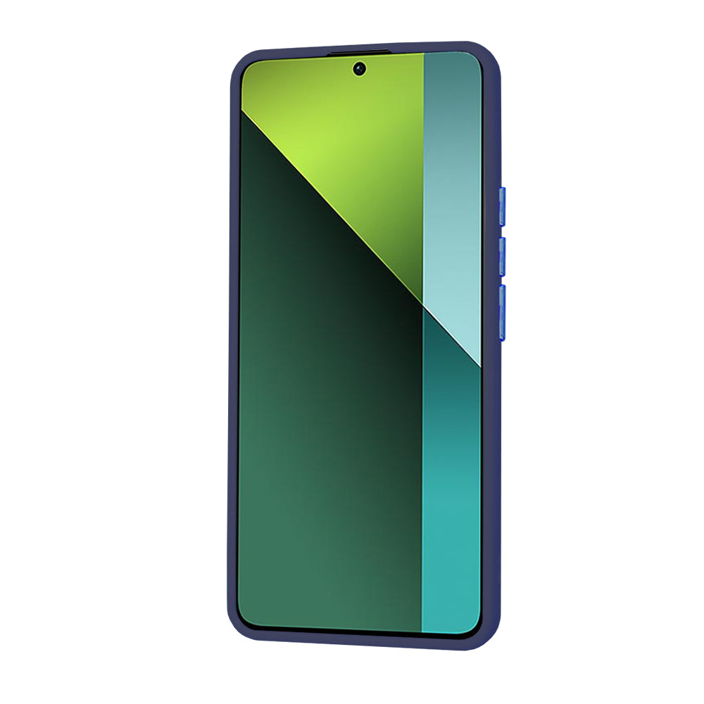 Custodia per Xiaomi Poco X6 / Note 13 Pro 5G, Techsuit, HaloFrost, Blu scuro