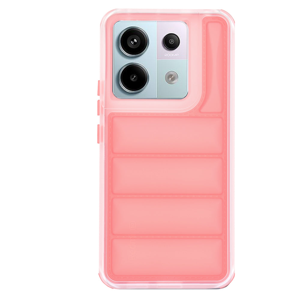Custodia per Xiaomi Poco X6 / Note 13 Pro 5G, Techsuit, Wave Shield, Rossa