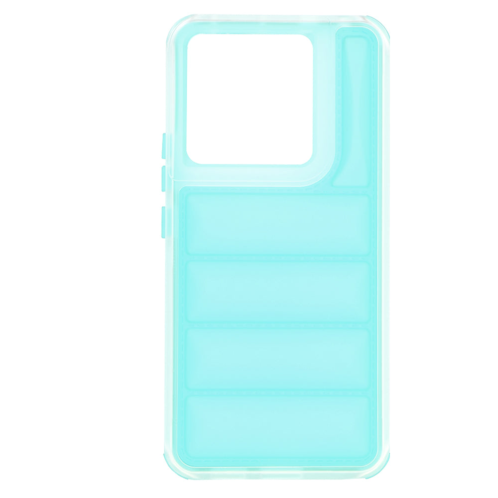 Coque pour Xiaomi Poco X6 / Note 13 Pro 5G, Techsuit, Wave Shield, Turquoise
