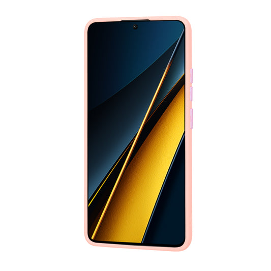 Hülle für Xiaomi Poco X6 Pro, Techsuit, HaloFrost, Rosa