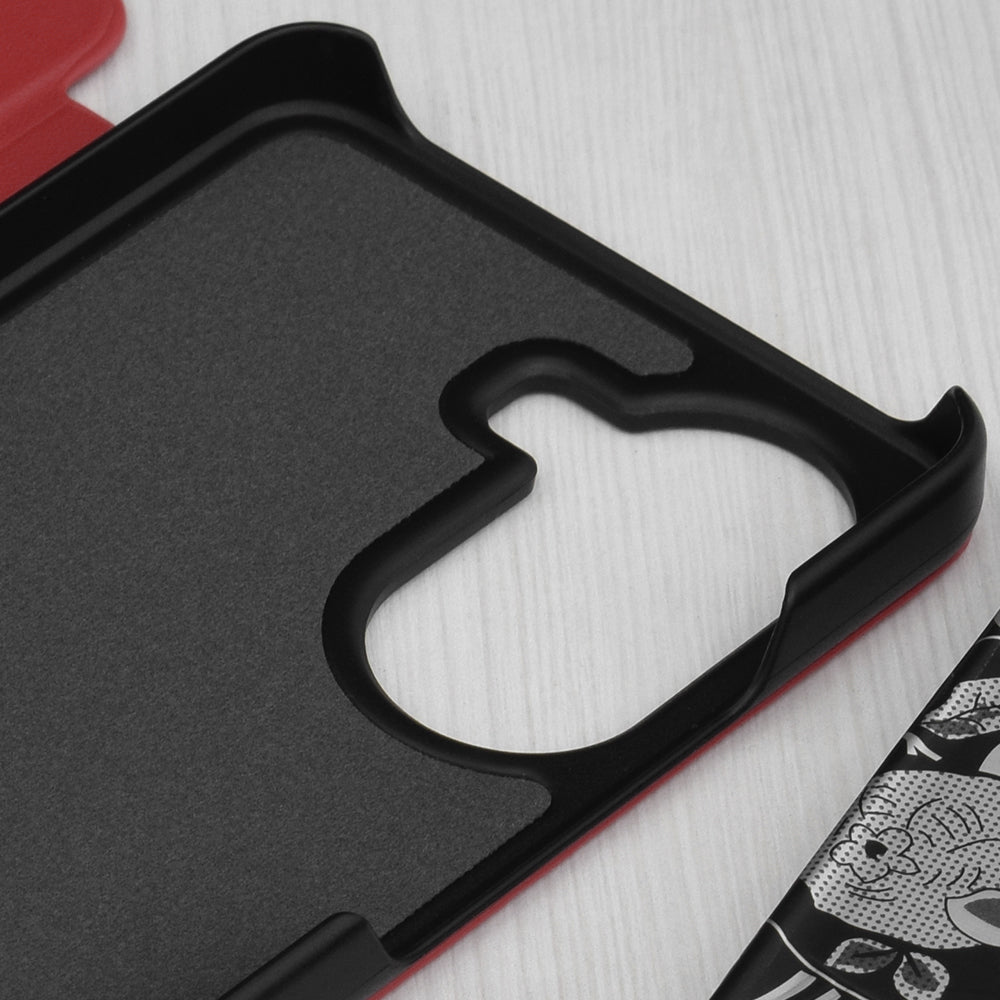 Custodia per Xiaomi Poco X7 Pro, Techsuit, eFold, Rossa