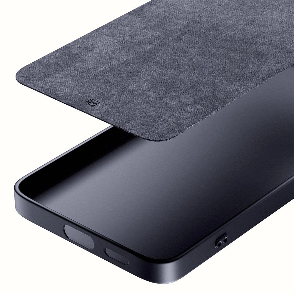 Custodia per Xiaomi Poco X7 / Redmi Note 14 Pro 5G, 3MK, Nera Opaca