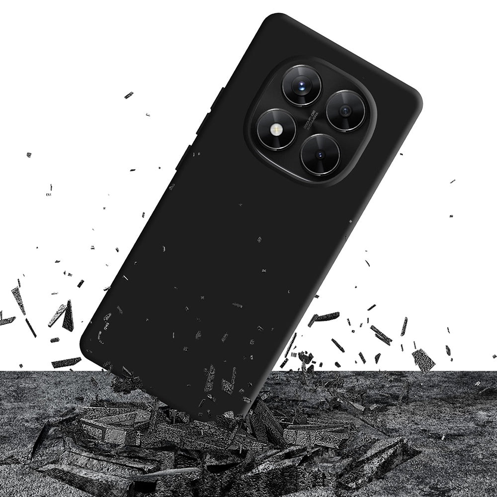 Custodia per Xiaomi Poco X7 / Redmi Note 14 Pro 5G, 3MK, Nera Opaca