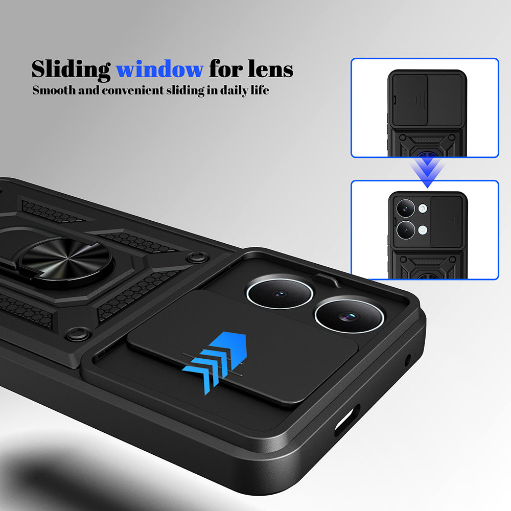 Hülle für Xiaomi Poco X8 Pro Max, Techsuit, CamShield, Roségold