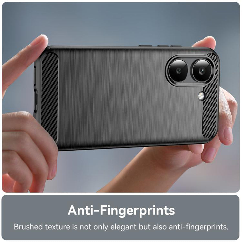 Hülle für Xiaomi Poco X8 Pro, Techsuit, Carbon, Blau