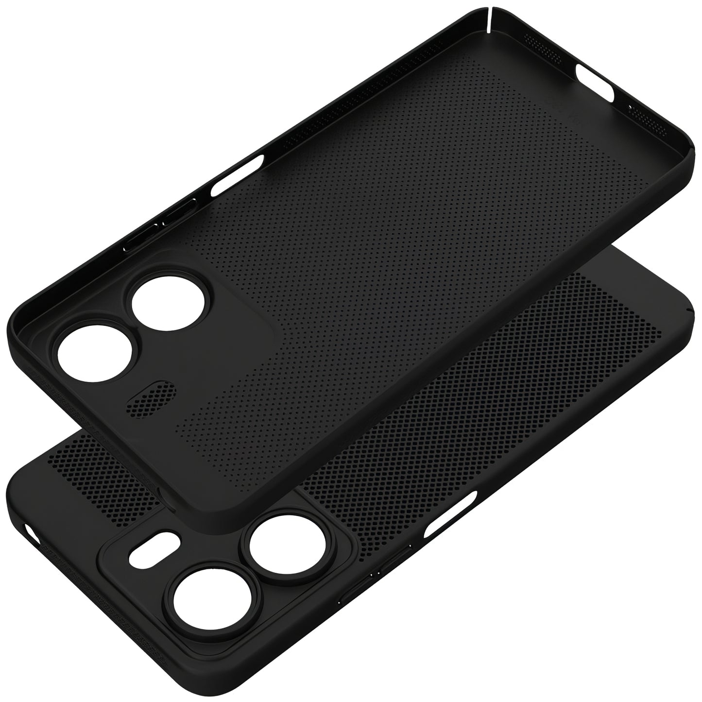 Cover per Xiaomi Poco C65 / Redmi 13C, OEM, Breezy, nero