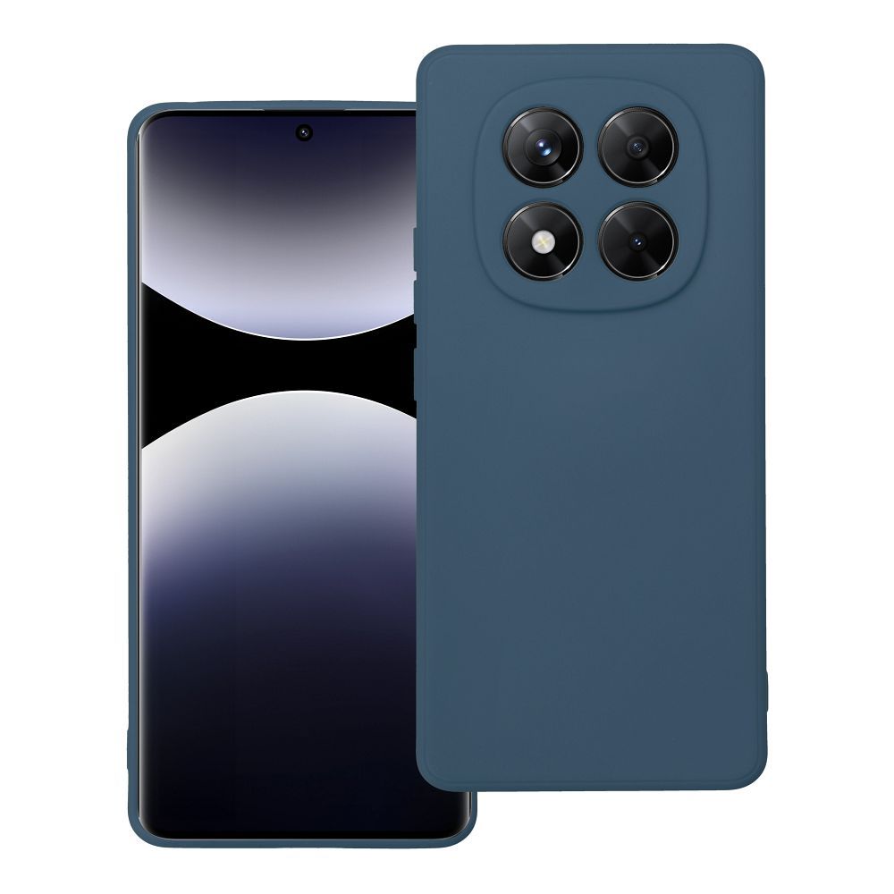 Custodia per Xiaomi Redmi Note 14 Pro 4G, OEM, Morbida, Blu Navy