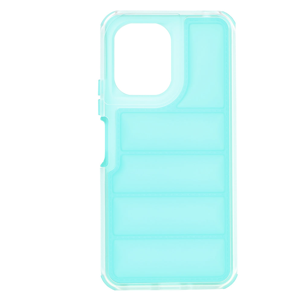Coque pour Xiaomi Redmi 13C 5G / 13C / Poco C65, Techsuit, Wave Shield, Turquoise
