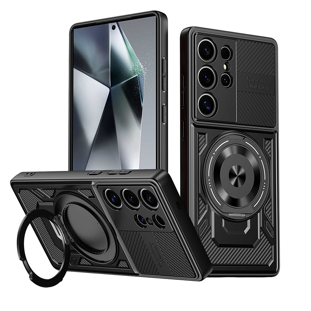 Custodia per Xiaomi Redmi 15C 5G / 15C 4G, Techsuit, RuggedCam, Nera
