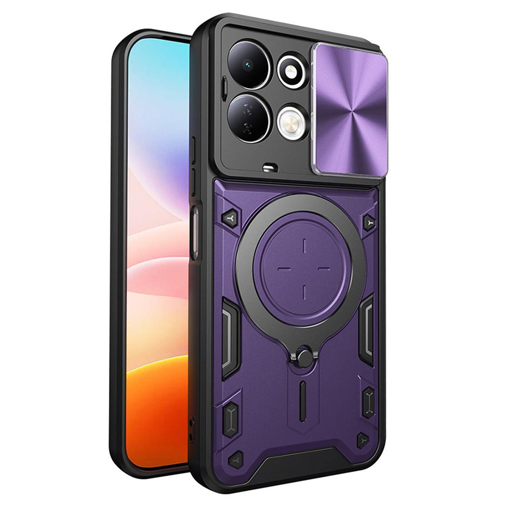 Custodia per Xiaomi Redmi 17 5G / 17 4G, Techsuit, CamGuard Pro, Viola