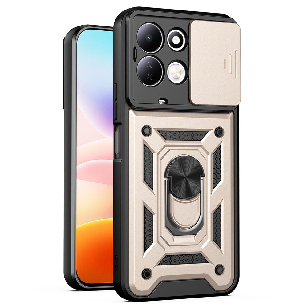 Coque pour Xiaomi Redmi 17 5G / 17 4G, Techsuit, CamShield, Dorée