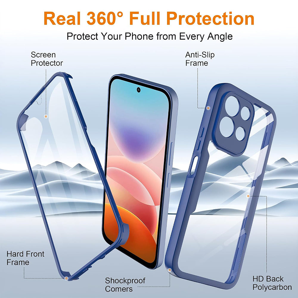 Case for Xiaomi Redmi 17 5G / 17 4G, Techsuit, ColorVerse 360, Black