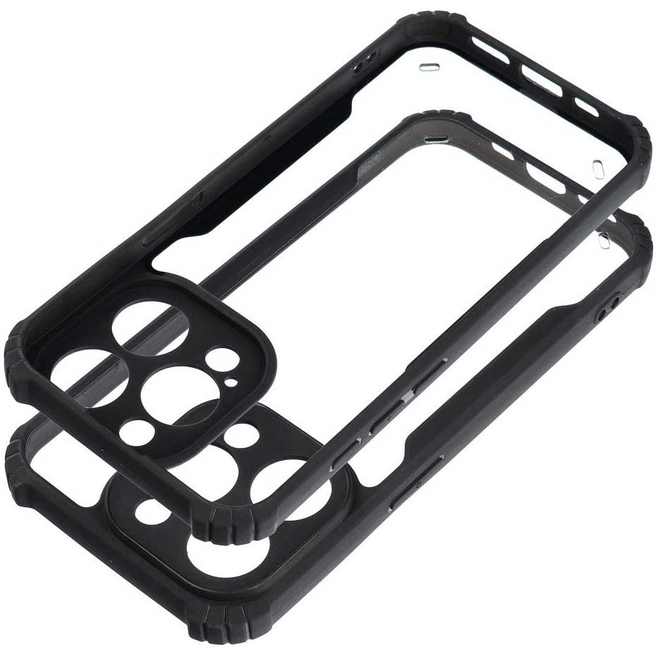 Custodia per Xiaomi Poco C65 / Redmi 13C, OEM, antigoccia, nero