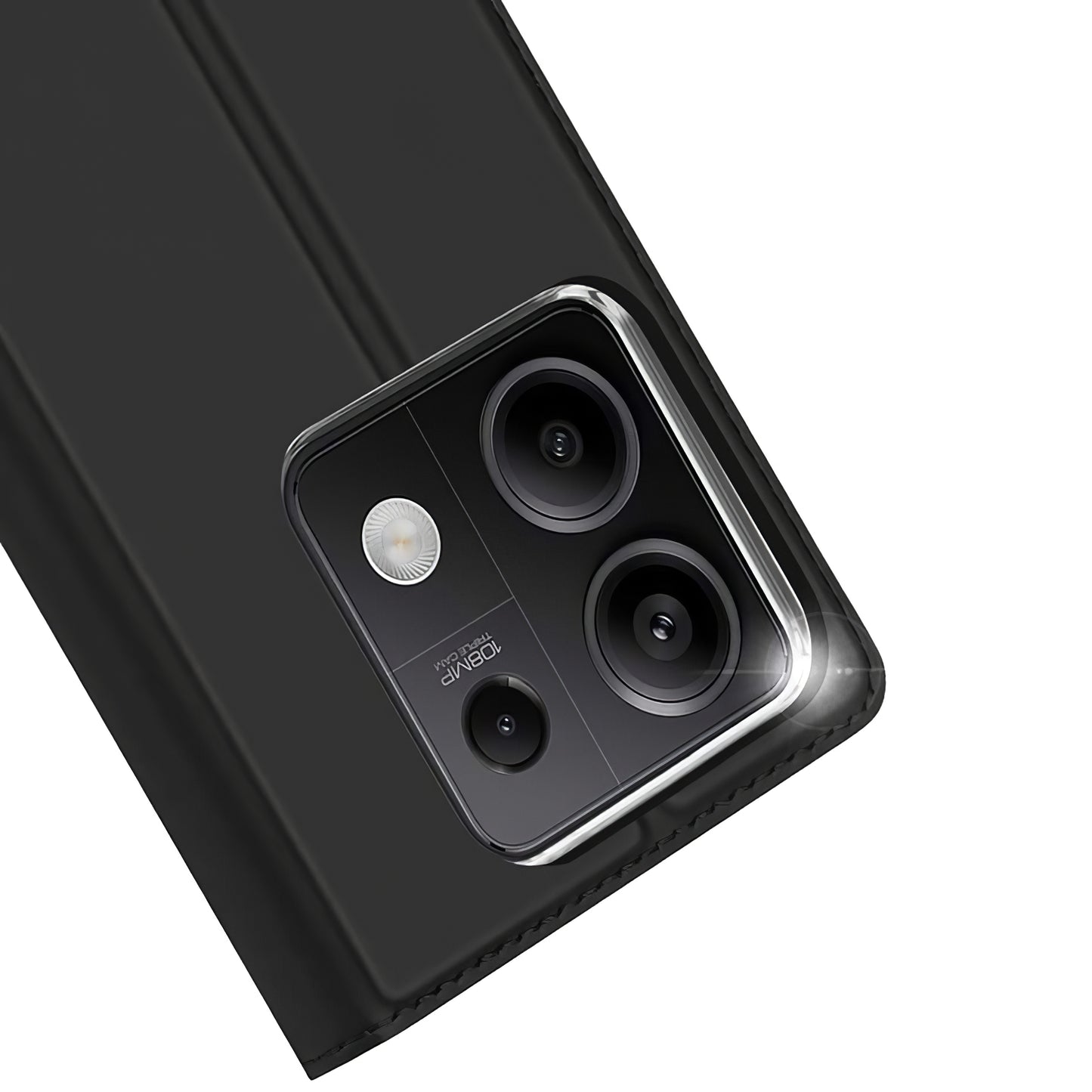 Custodia per Xiaomi Redmi Note 13 5G, DUX DUCIS, Skin Pro, Nera