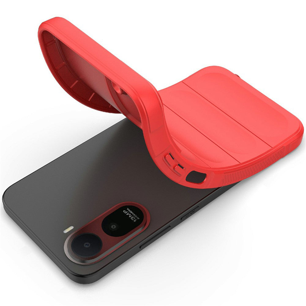 Custodia per Xiaomi Redmi A7 Pro 4G, Techsuit, Magic Shield, Rossa