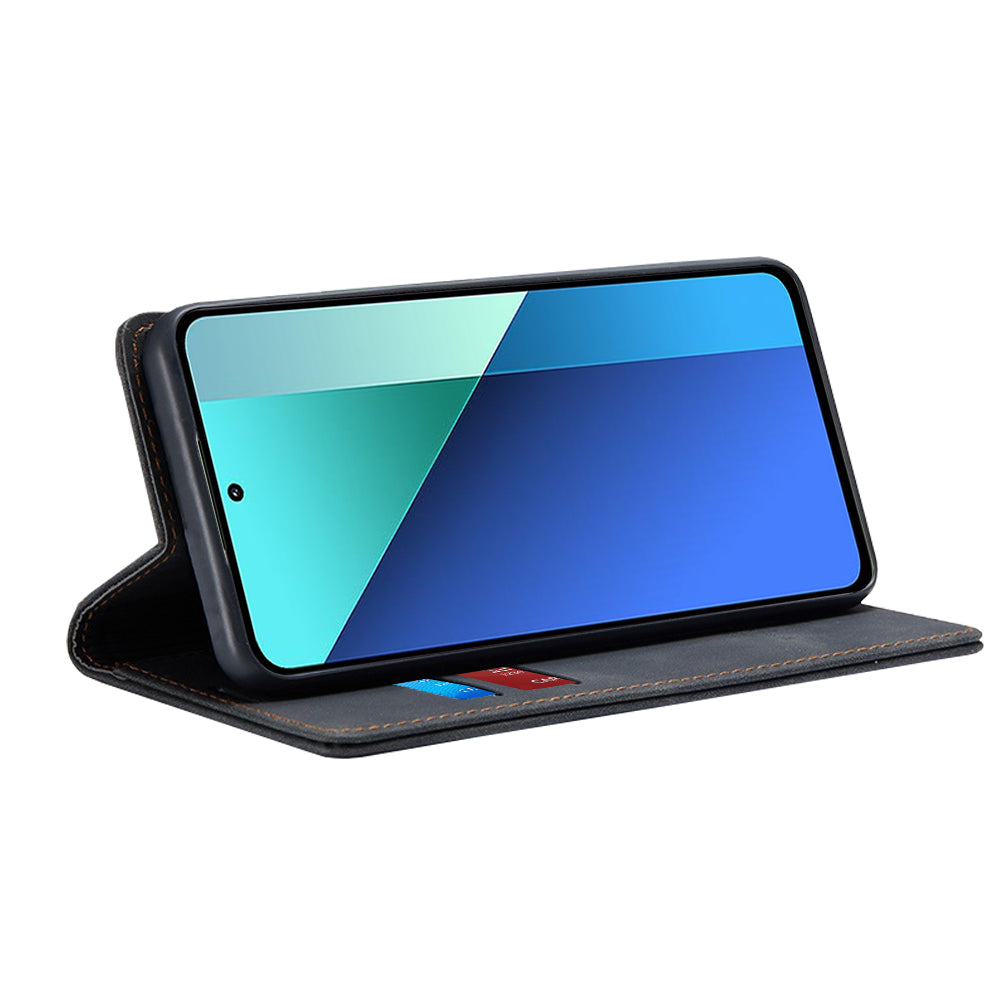 Custodia per Xiaomi Redmi Note 13 4G, Techsuit, Confy, Nera