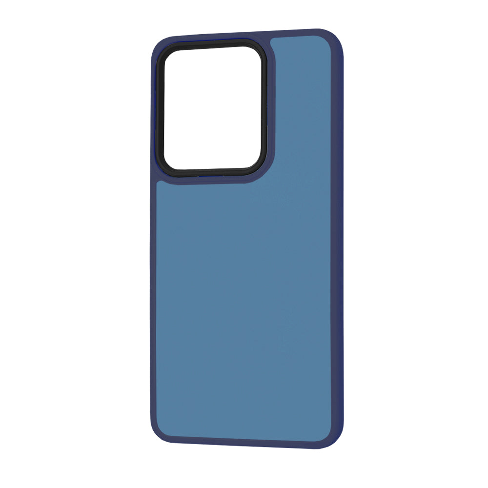 Custodia per Xiaomi Redmi Note 13 4G, Techsuit, HaloFrost, Blu scuro