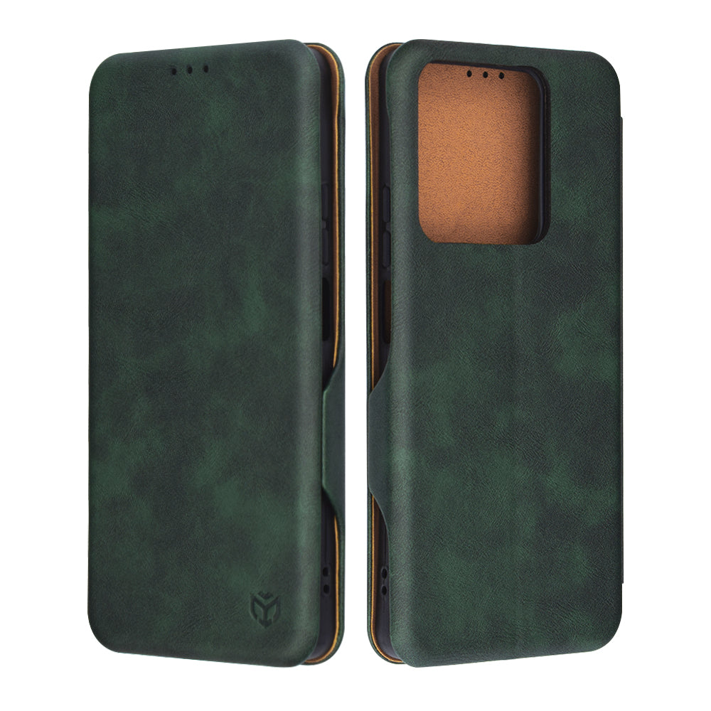 Coque pour Xiaomi Redmi Note 13 5G, Techsuit, Safe Wallet Plus, Vert
