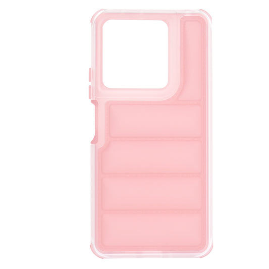 Custodia per Xiaomi Redmi Note 13 5G, Techsuit, Wave Shield, Rosa