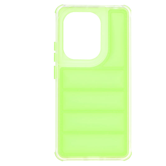 Hülle für Xiaomi Redmi Note 13 Pro 4G / Poco M6 Pro 4G, Techsuit, Wave Shield, Grün