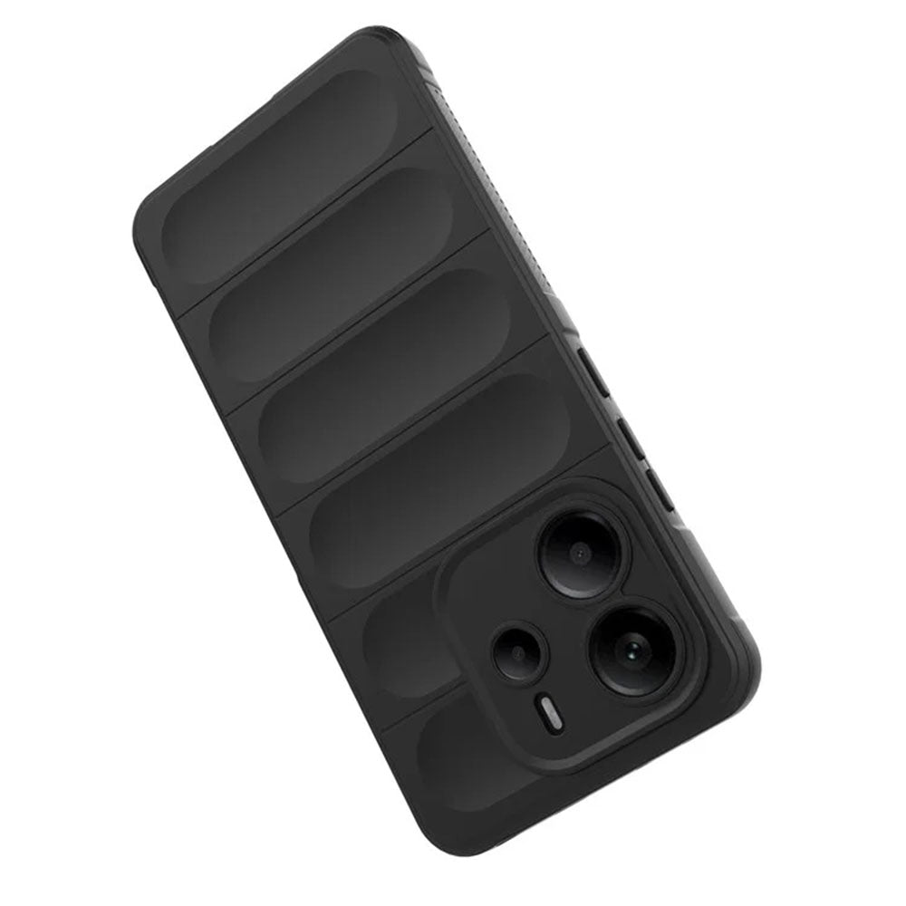 Custodia per Xiaomi Redmi Note 14 4G (Standard), Techsuit, Magic Shield, Nera