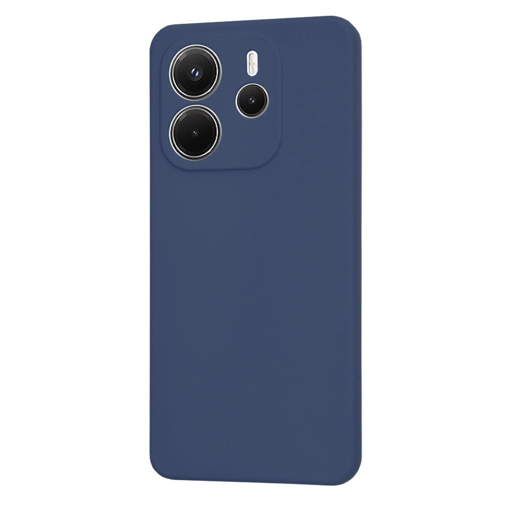 Custodia per Xiaomi Redmi Note 14 4G (Standard), Techsuit, SoftFlex, Blu scuro