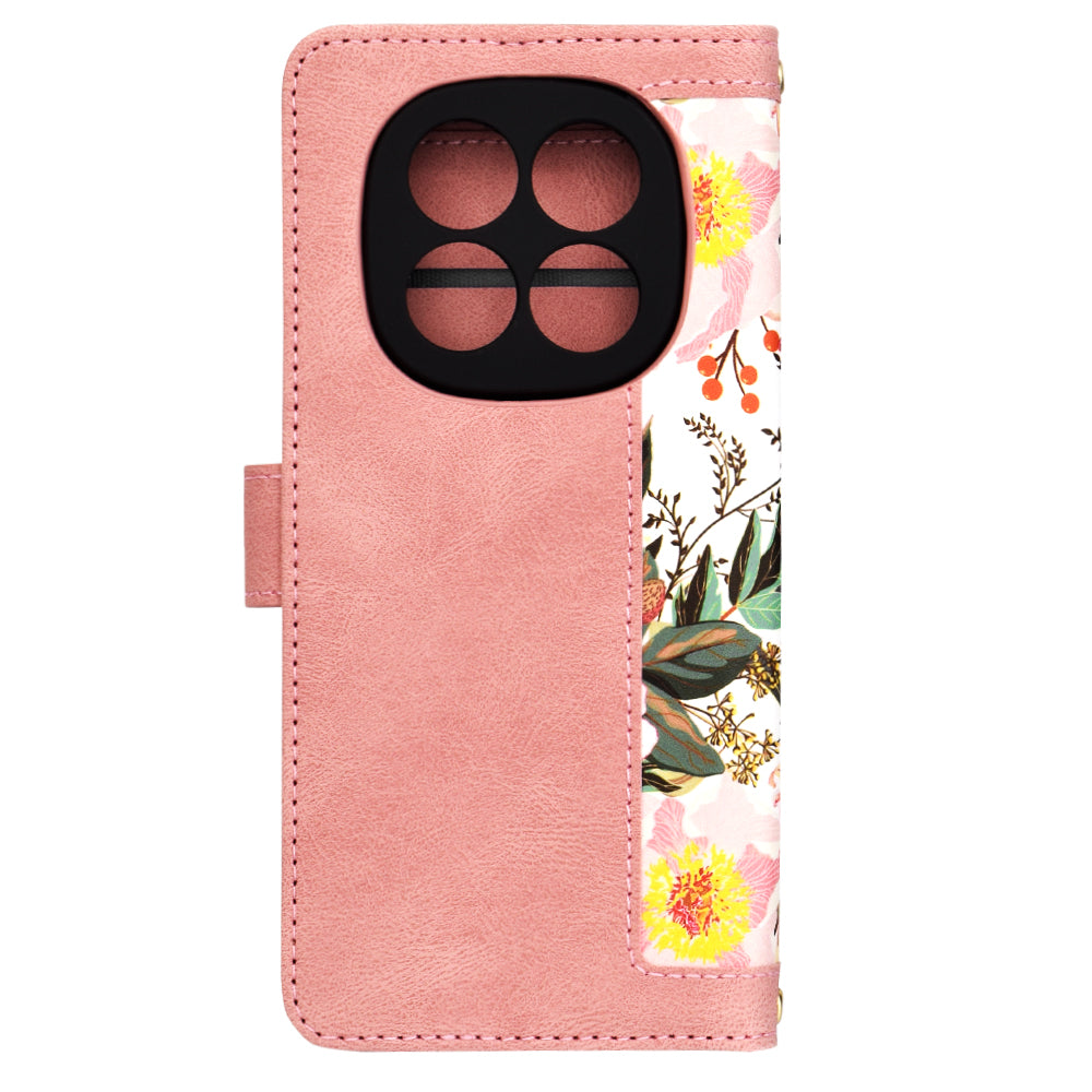 Custodia per Xiaomi Redmi Note 14 Pro 4G, Techsuit, FlipCraft, Rosa
