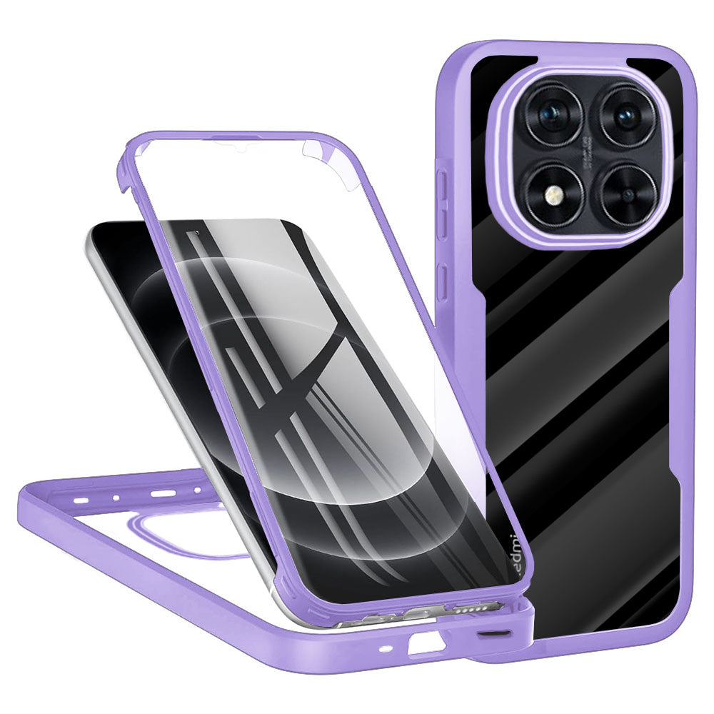 Coque pour Xiaomi Redmi Note 14 Pro+ 5G / Note 14 Pro 5G / Poco X7, Techsuit, ColorVerse 360, Violet