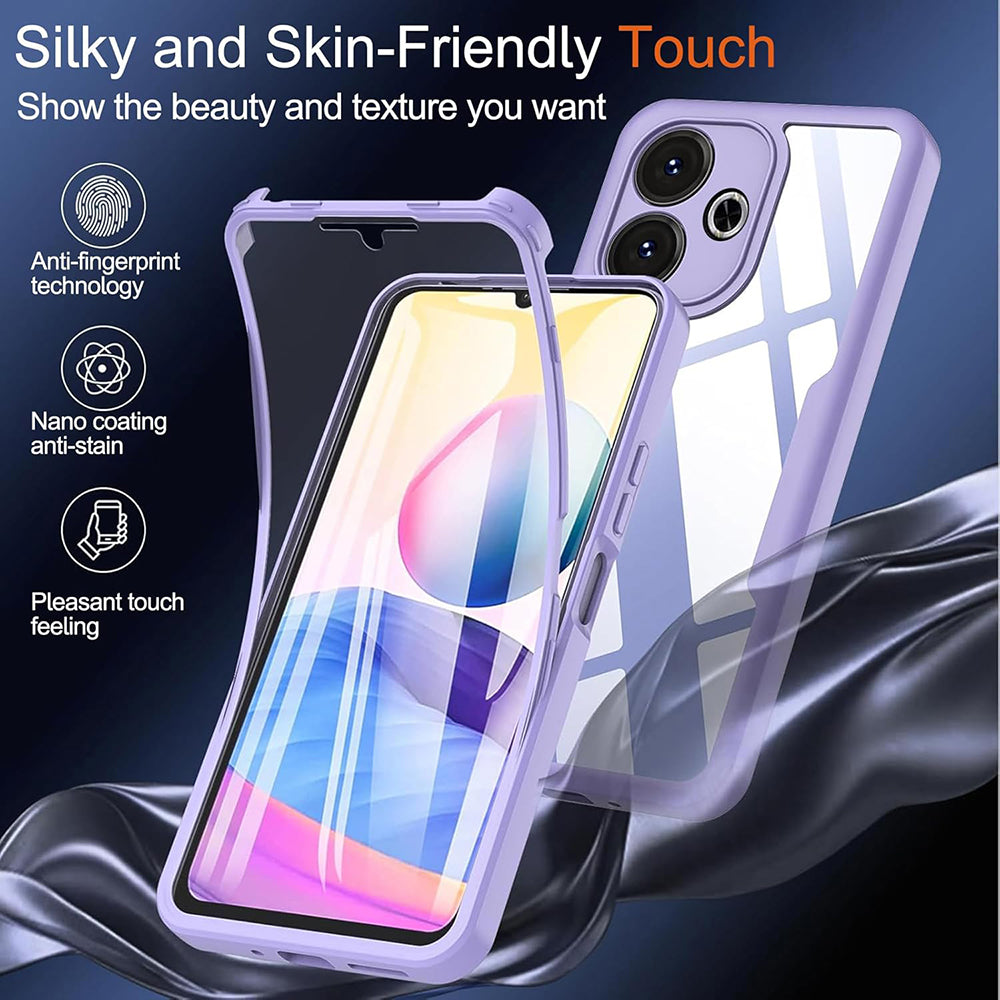 Custodia per Xiaomi Redmi Note 14 Pro+ 5G / Note 14 Pro 5G / Poco X7, Techsuit, ColorVerse 360, Nera