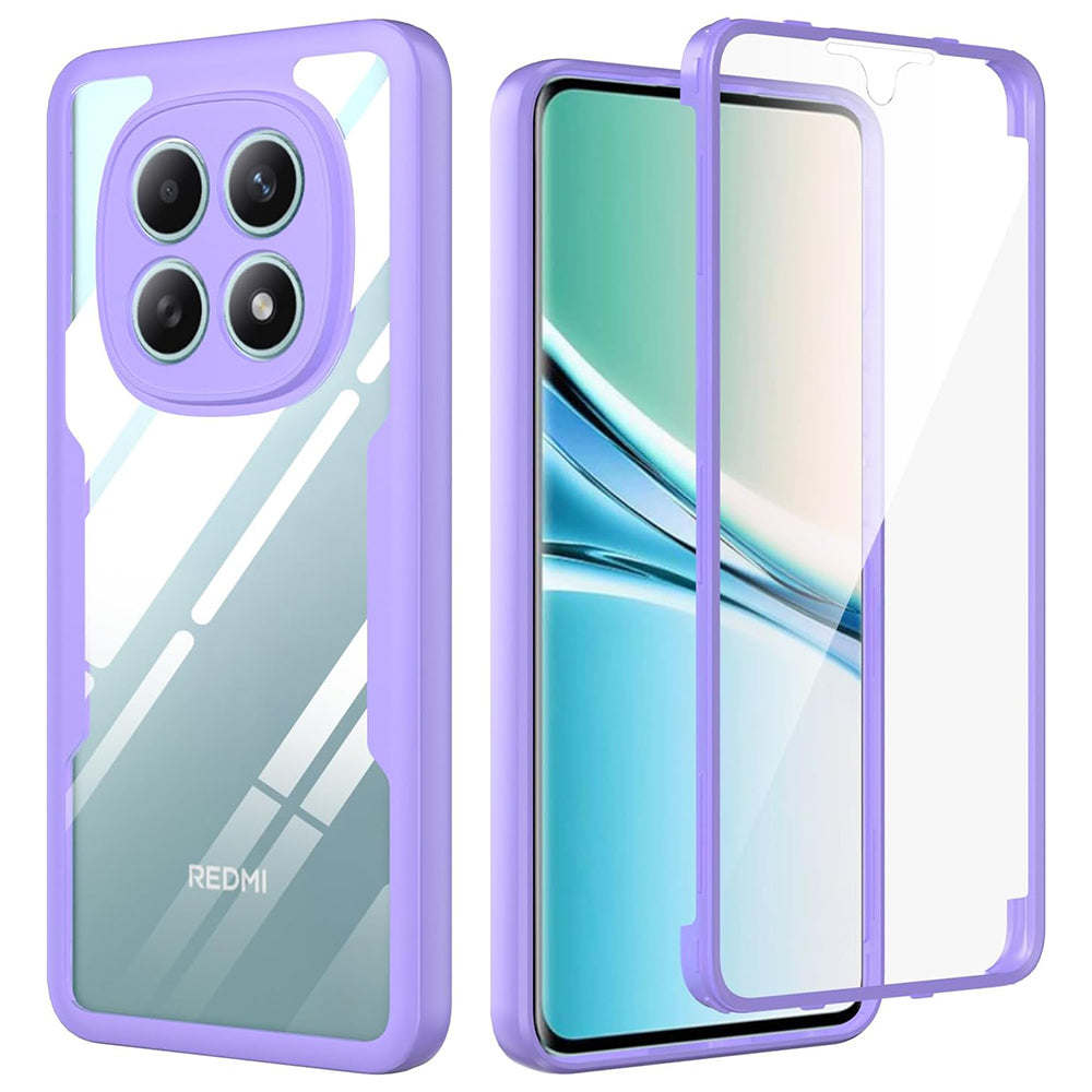 Hülle für Xiaomi Redmi Note 15 4G, Techsuit, ColorVerse 360, Lila