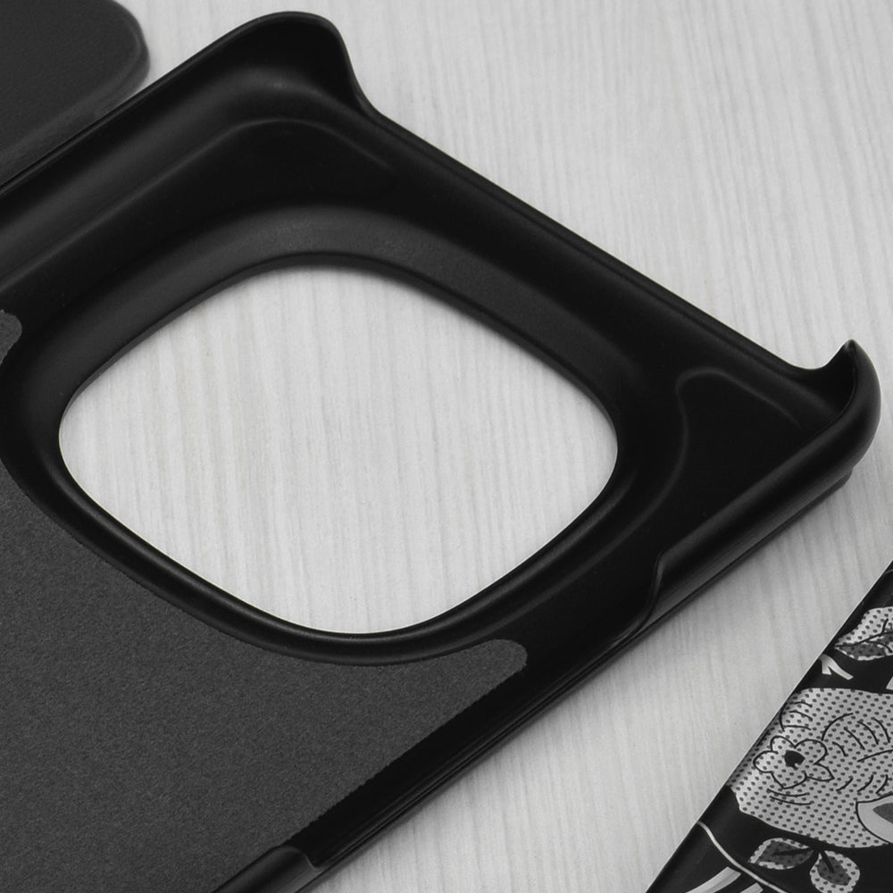 Custodia per Xiaomi Redmi Note 15 Pro 4G, Techsuit, eFold, Nera