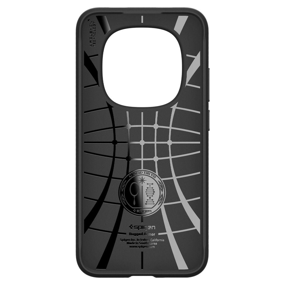 Étui pour Xiaomi Redmi Note 15 Pro 5G, Spigen, Rugged Armor, Noir Mat ACS10460