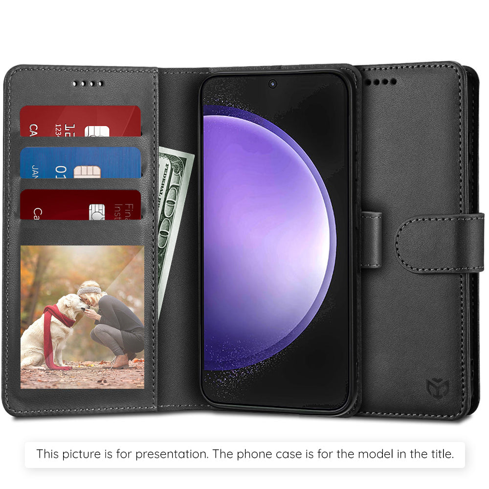 Custodia per Xiaomi Redmi Note 15 Pro 5G, Techsuit, Diary Book, Nera