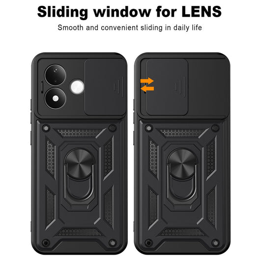 Coque pour Xiaomi Redmi Note 17 Pro Max, Techsuit, CamShield, noire