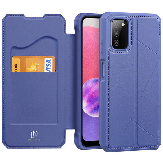 Coque pour Samsung Galaxy A03s A037, DUX DUCIS, Skin X, Bleu