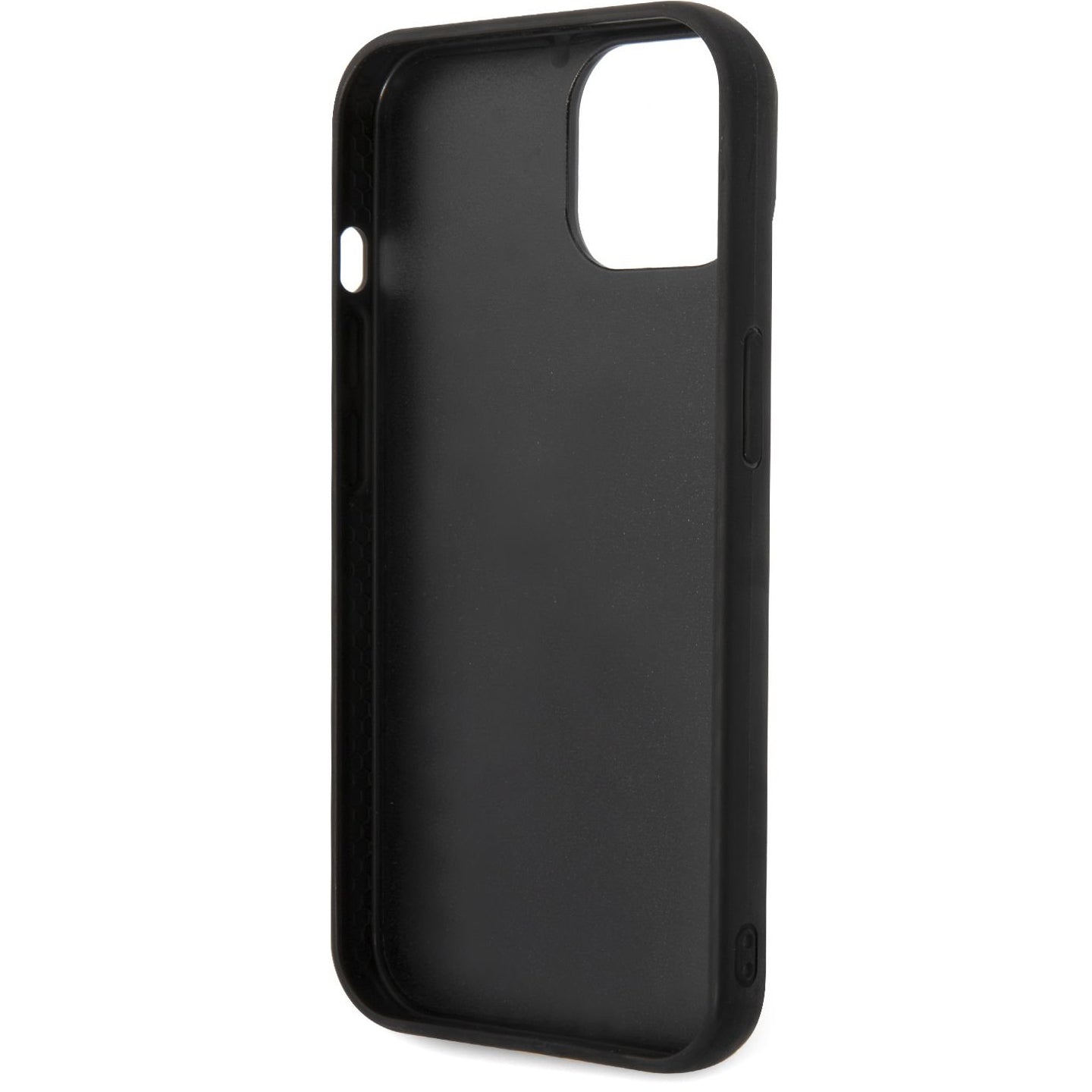 Custodia per Apple iPhone 14 Plus, Karl Lagerfeld, Quilted Puffy Metal Logo, Nera