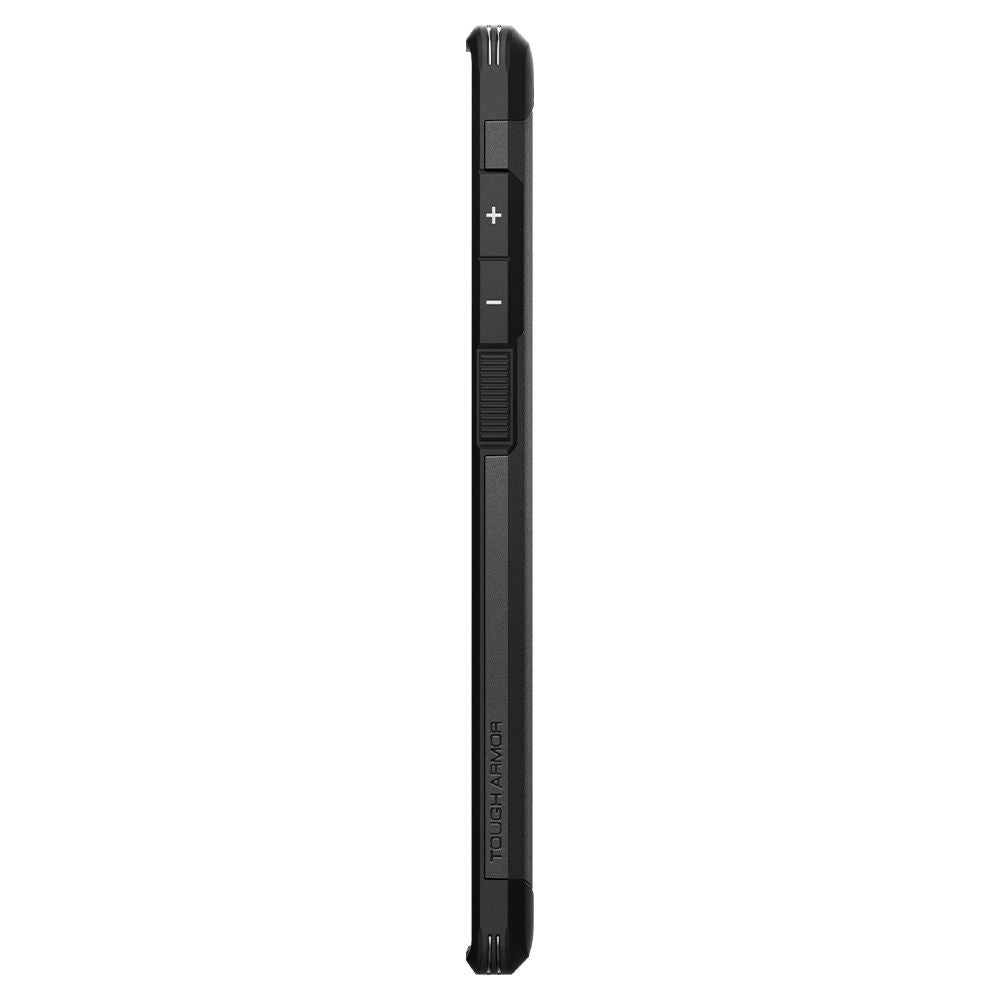 Custodia per Samsung Galaxy S22 Ultra 5G S908, Spigen, Tough Armor, Nera ACS03923