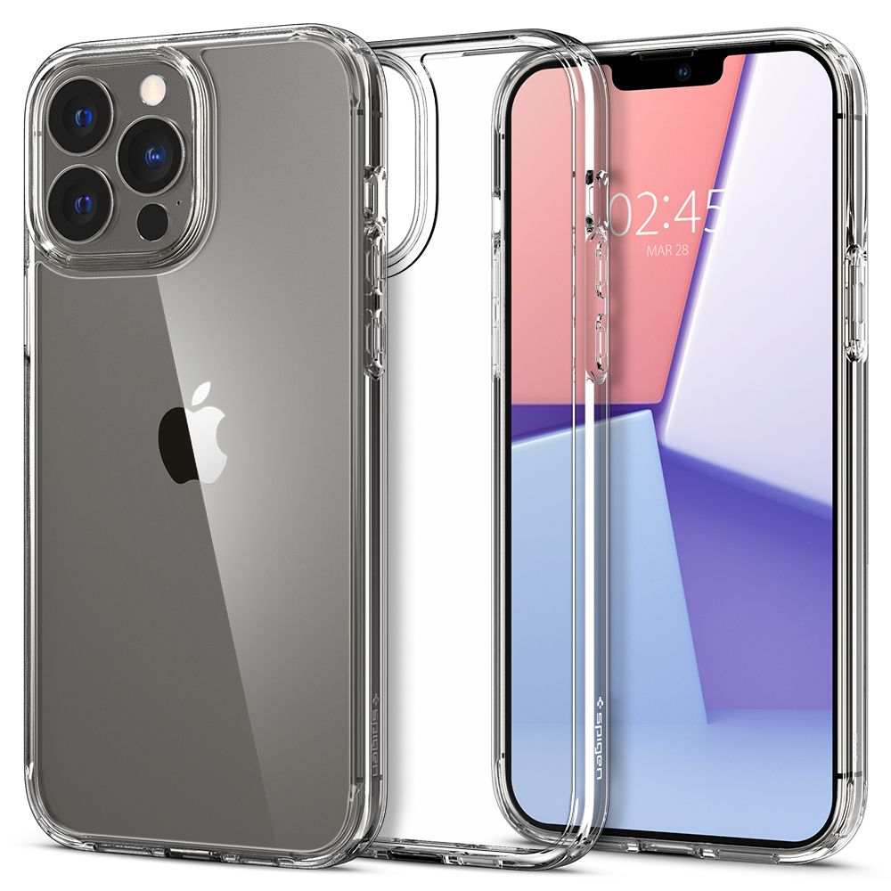 Custodia per Apple iPhone 13 Pro Max, Spigen, Ultra Hybrid, Trasparente SPN1759CL