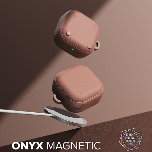 Étui Ringke Onyx Magnétique pour Samsung Galaxy Buds4 Pro, Bronze
