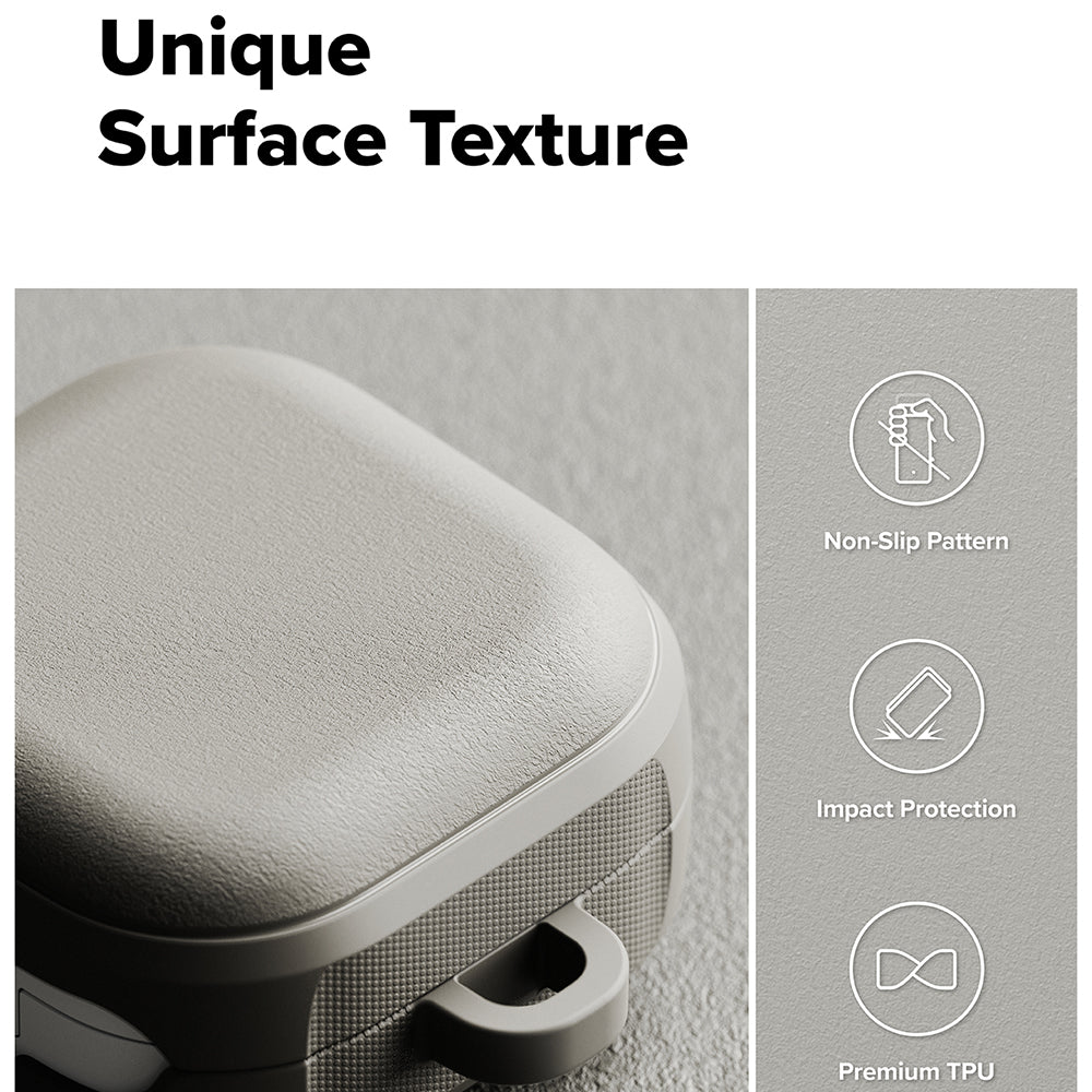 Ringke Onyx Magnetic Hülle für Samsung Galaxy Buds4 / Buds4 Pro, Grau