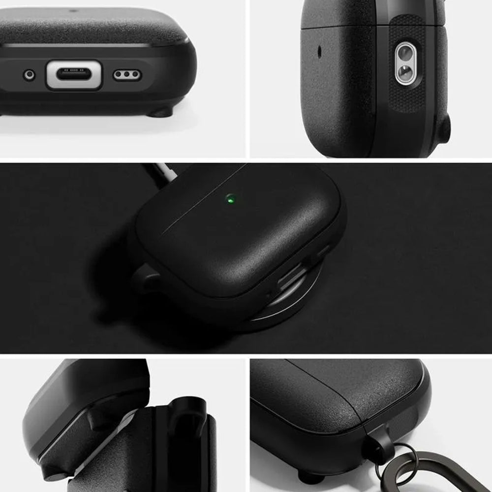 Étui Ringke Onyx Magnetic pour Apple AirPods Pro 3, Noir