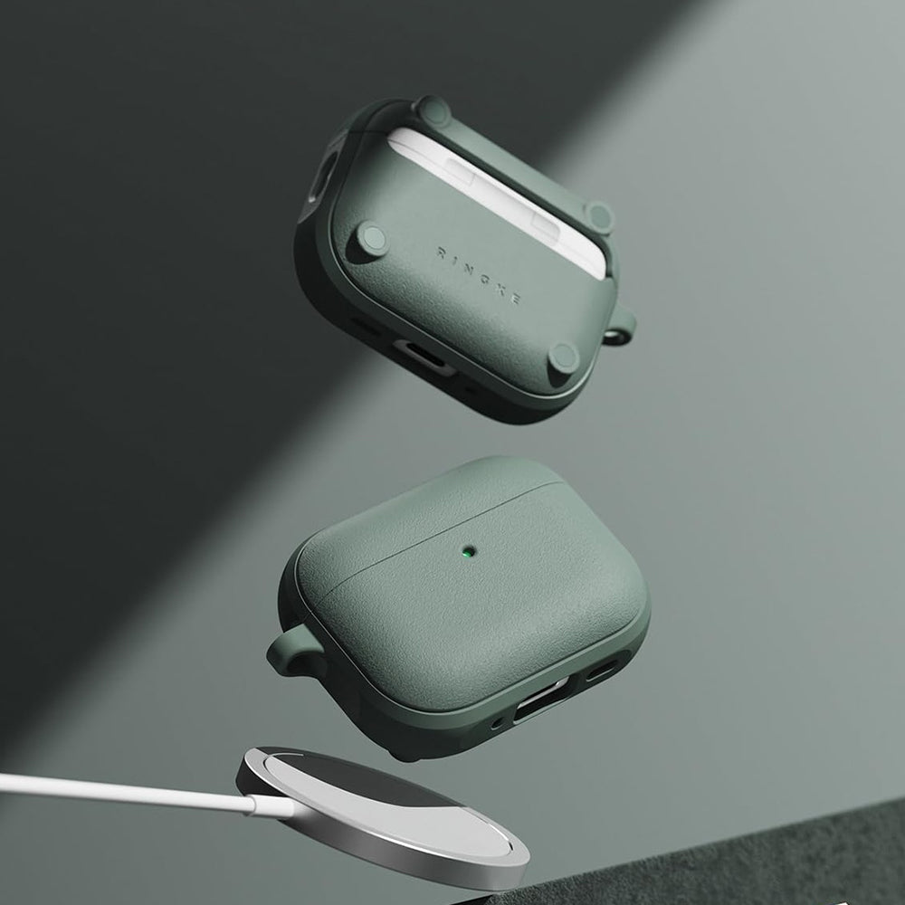 Coque Ringke Onyx Magnétique pour Apple AirPods Pro 3, Vert