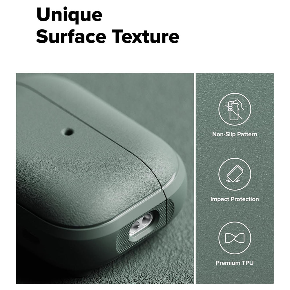 Coque Ringke Onyx Magnétique pour Apple AirPods Pro 3, Vert