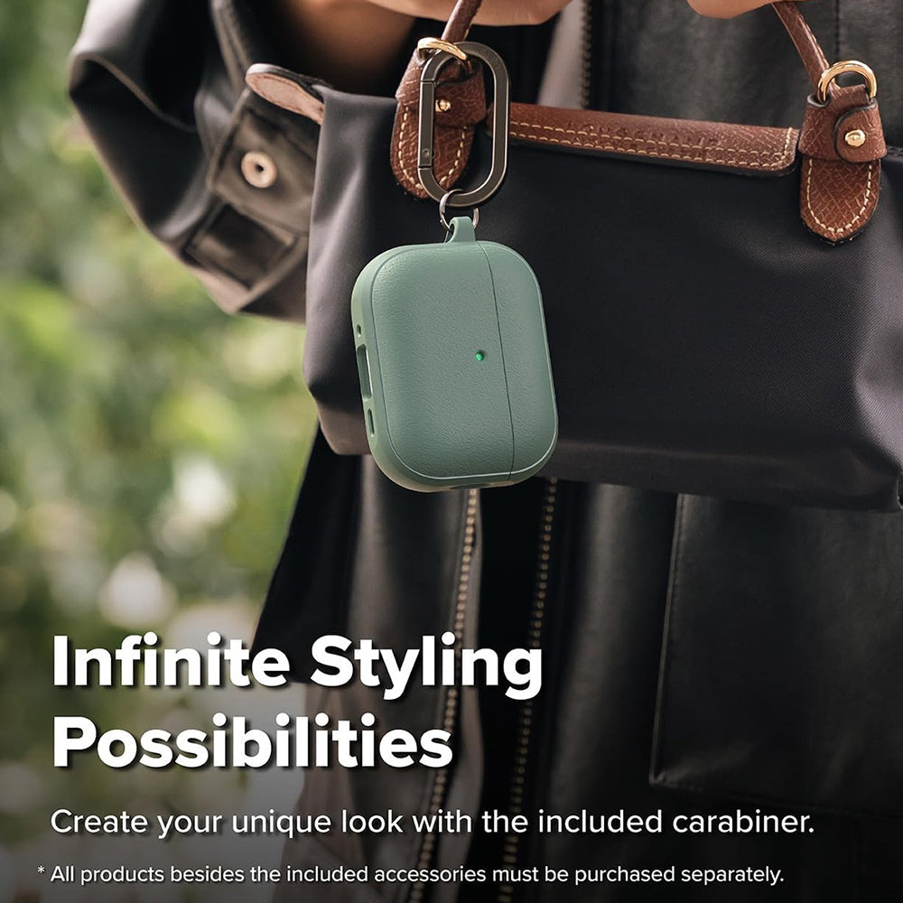 Coque Ringke Onyx Magnétique pour Apple AirPods Pro 3, Vert