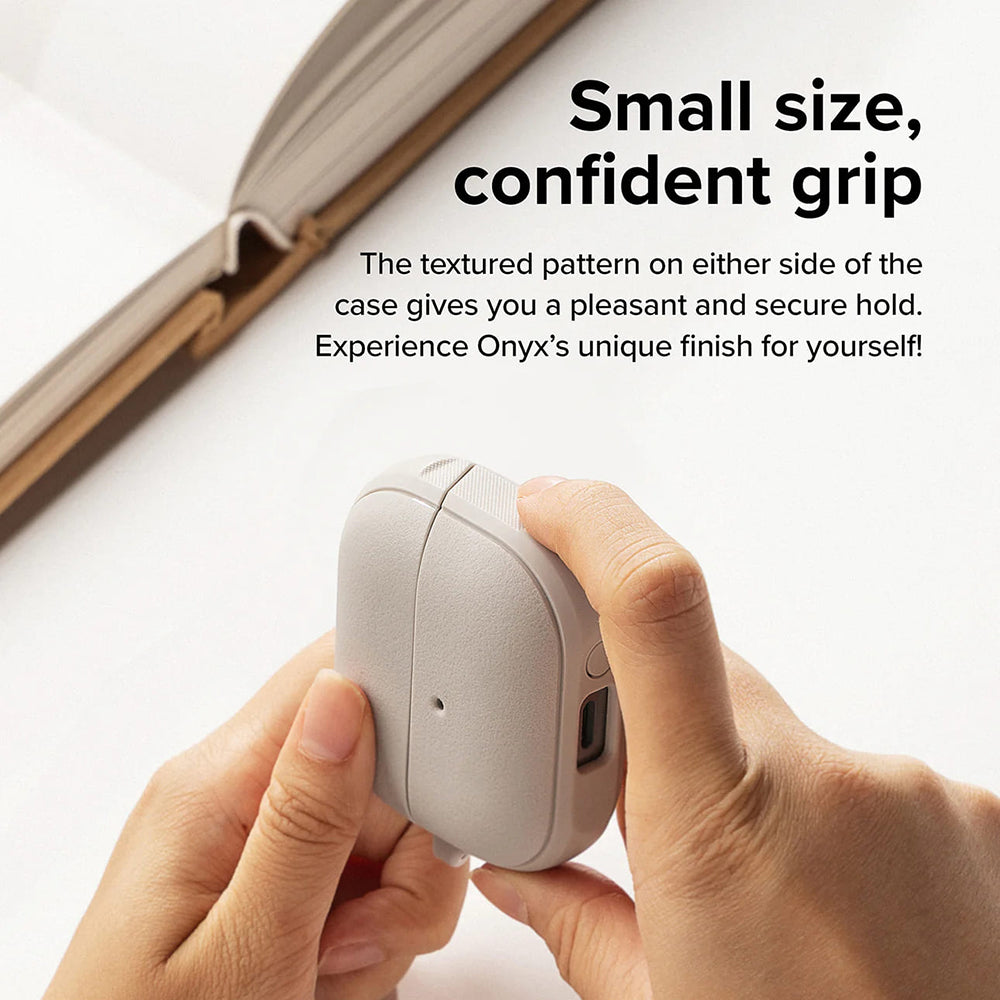 Ringke Onyx Magnetic Hülle für Samsung Galaxy Buds3 FE / Buds3 Pro / Buds3, Grau