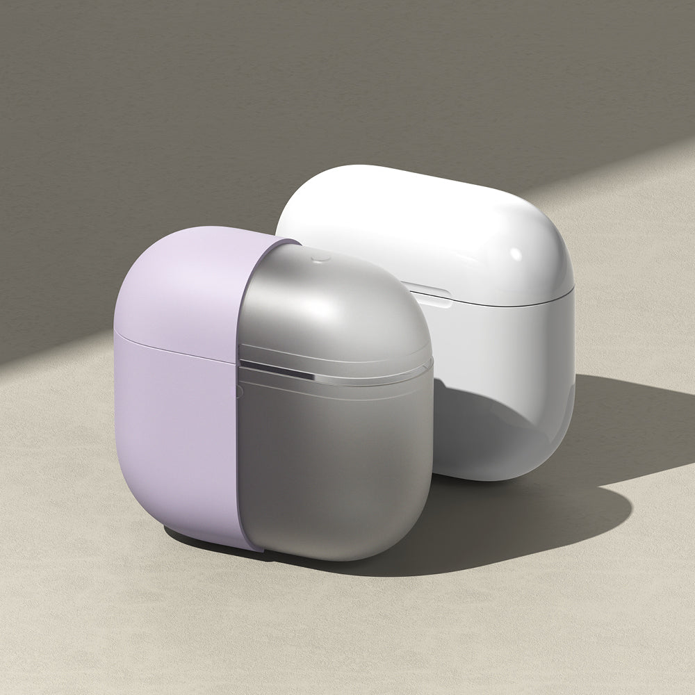 Custodia Ringke per Apple AirPods 4, Viola Chiaro