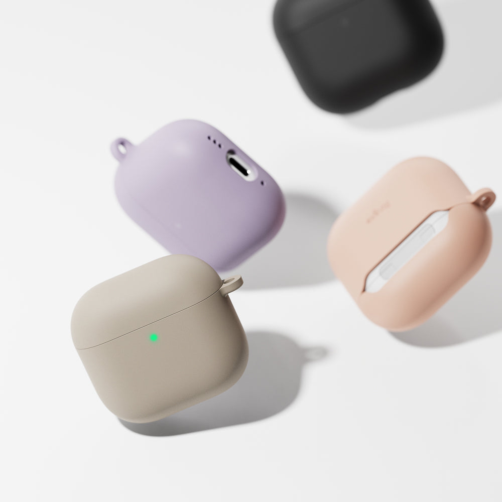 Custodia Ringke per Apple AirPods 4, Viola Chiaro